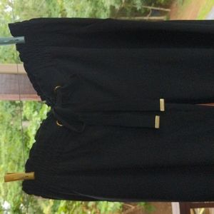Michael Kors Women Linen Pant Black Size M